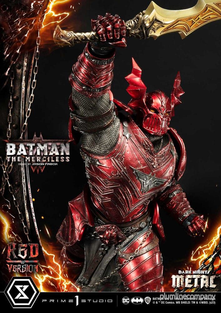 Dark Nights: Death Metal staty 1/3 The Merciless Red Version 111 cm - Bild 2