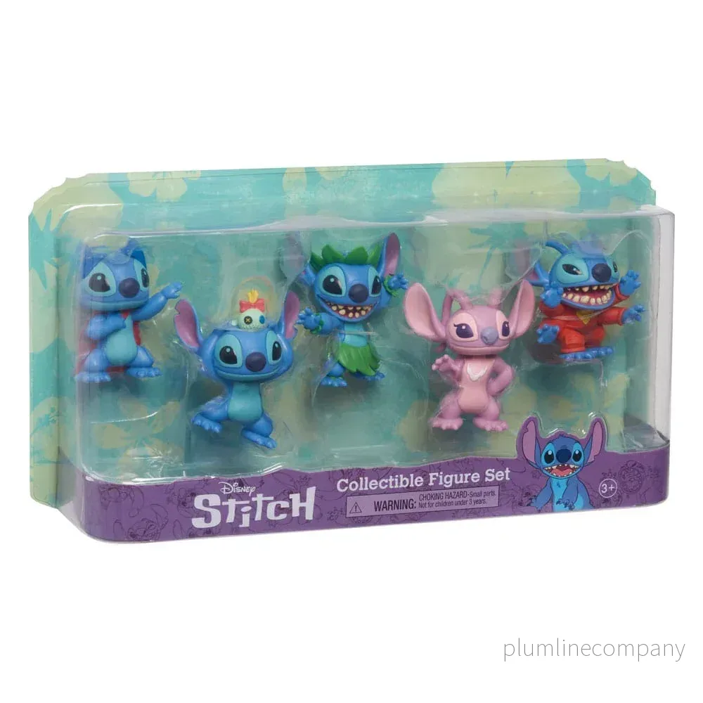 Lilo & Stitch Mini Figur 5-Pack - Samlarfigur Set 7 cm - Bild 3