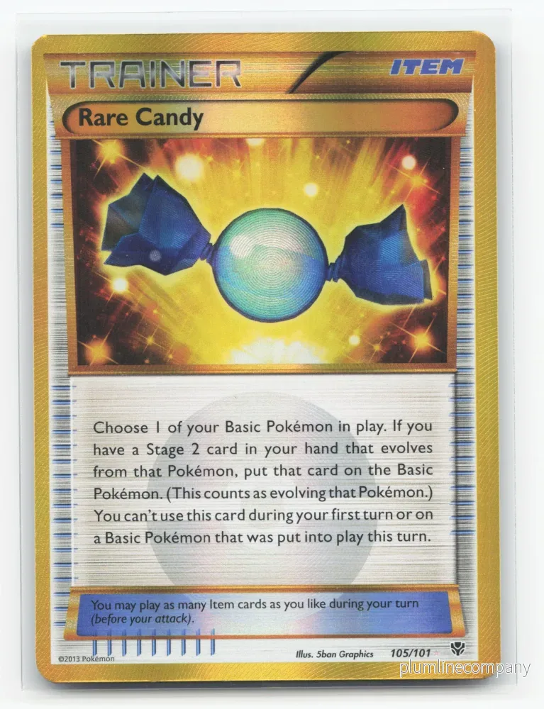 Rare Candy 105/101 – Plasma Blast Rare Candy 105/101 – Plasma Blast