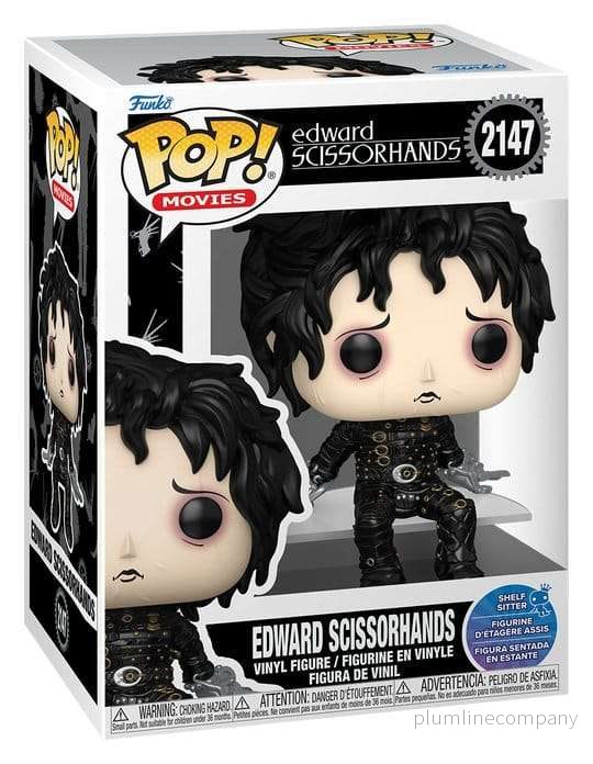 Edward Scissorhands POP! Movies Vinylfigur Edward (Sittande) 9 cm - Bild 2