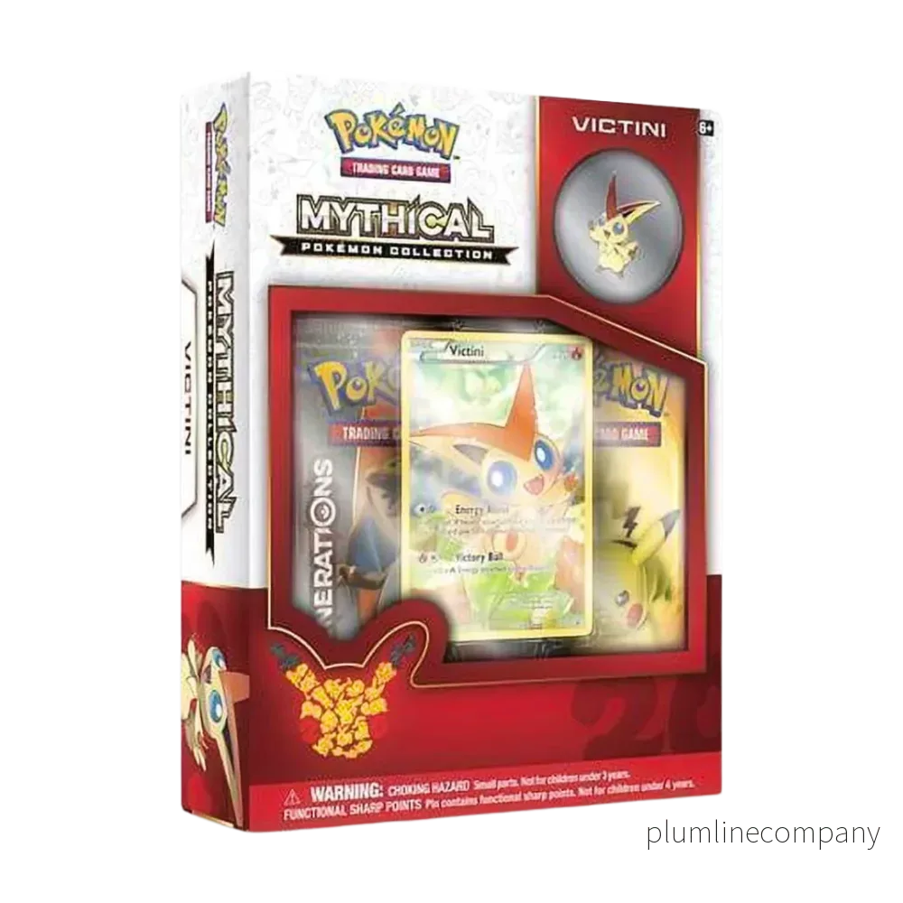 Pokémon: Mythical Victini Pin Collection Box Pokémon: Mythical Victini Pin Collection Box