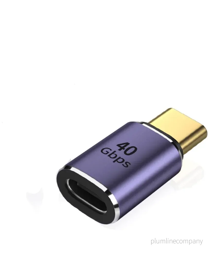 NÖRDIC USB4 adapter hane till hona 40G 8K60Hz PD100W NÖRDIC USB4 adapter hane till hona 40G 8K60Hz PD100W