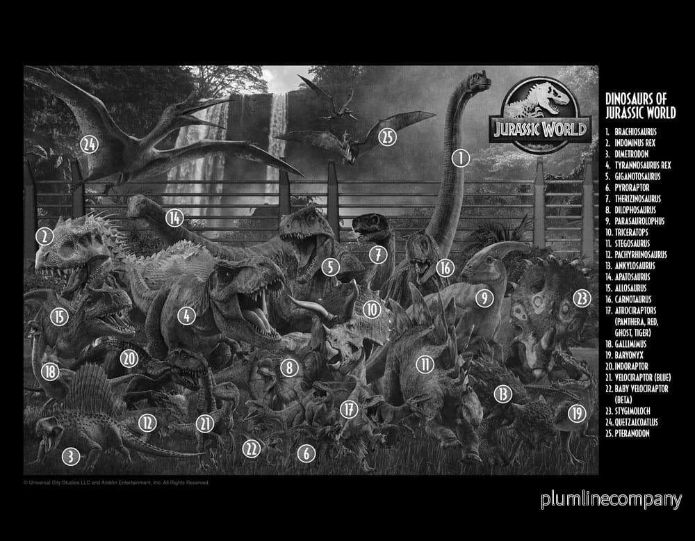 Jurassic World: 3000 Bitars Pussel - Bild 3