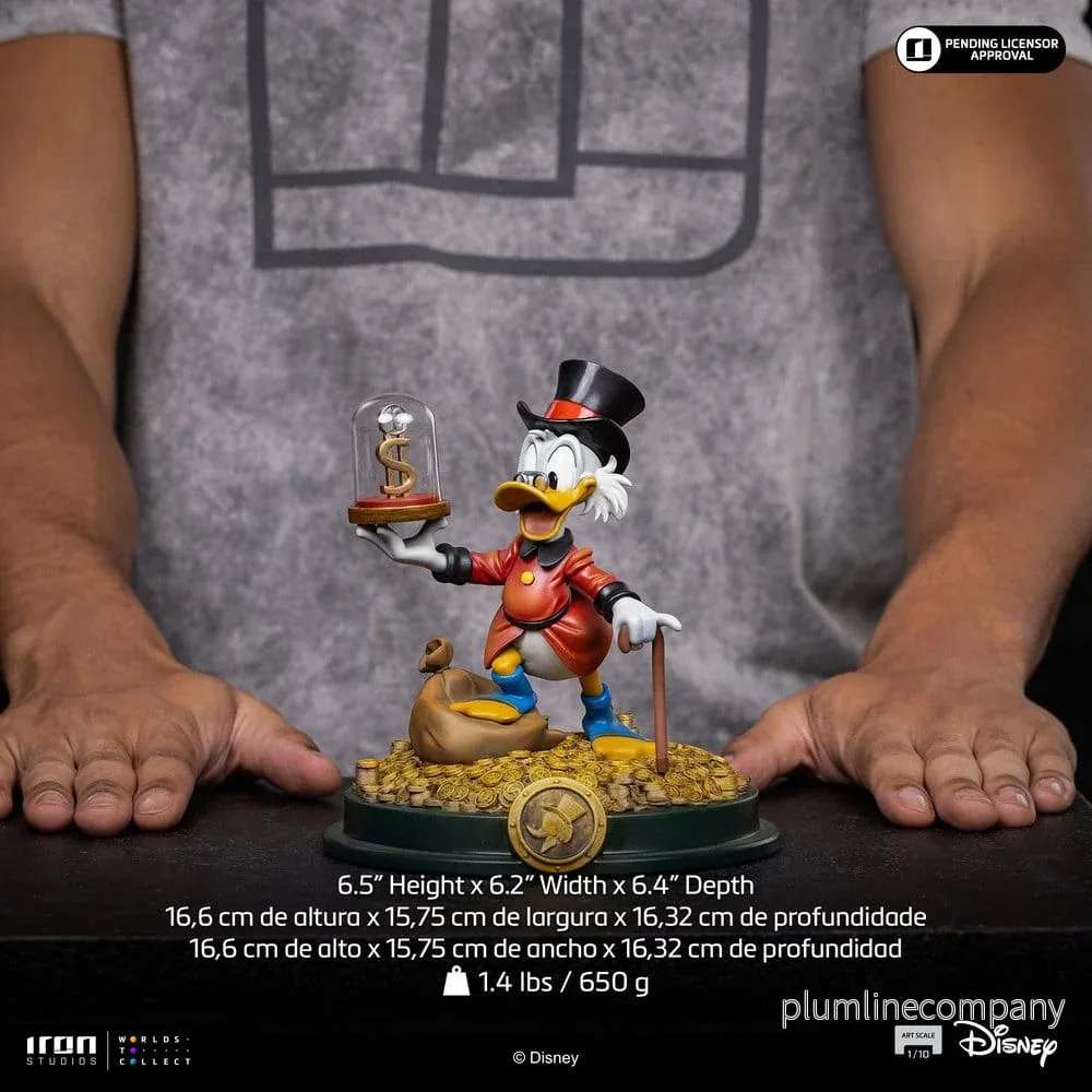 Duck Tales Art Scale Samlarfigur 1/10 Farbror Joakim 17 cm - Bild 2