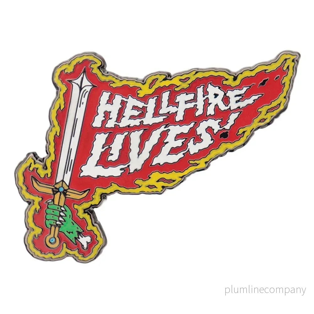 Stranger Things Pin Badge Hellfire Lives Limited Edition - Bild 2