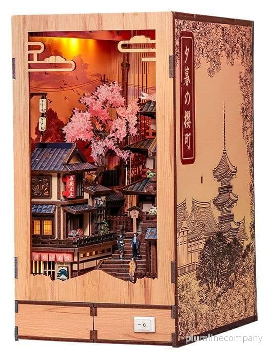 Book Nook Twilight Sakura Path 23 x 12 cm Book Nook Twilight Sakura Path 23 x 12 cm