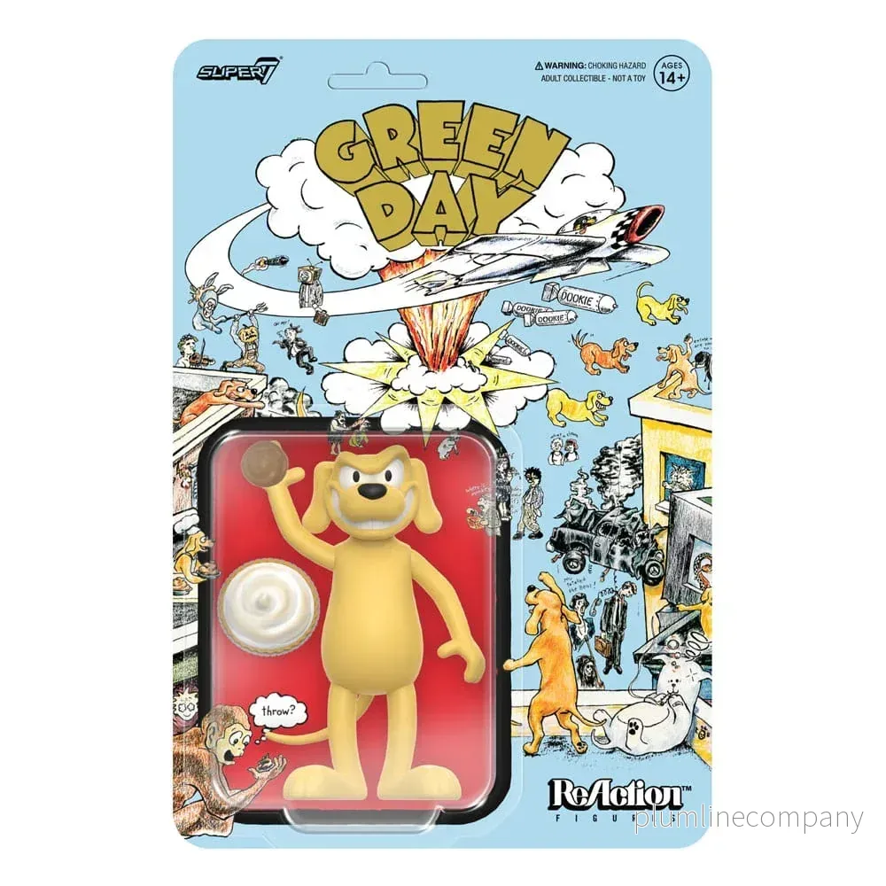 Green Day ReAction Actionfigur Dookie Dog 9 cm - Bild 3