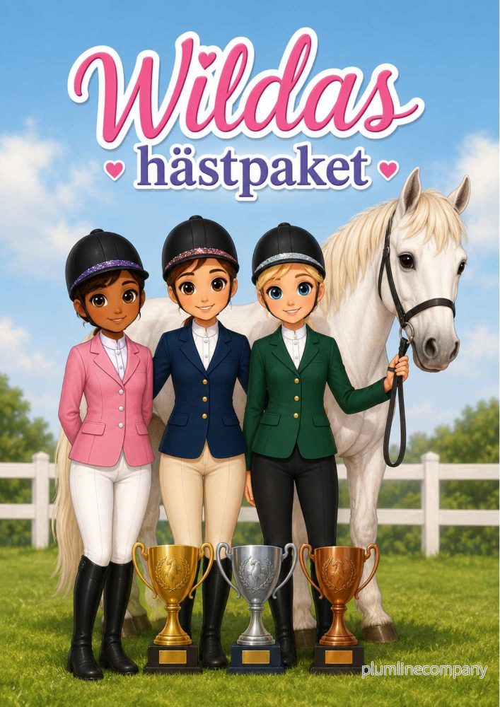 Wildas Hästpaket – Klippdockor, hästar & tillbehör