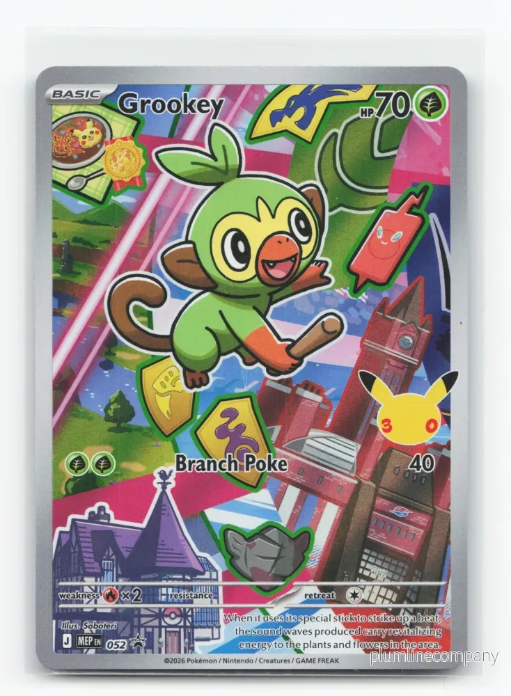 Grookey 052 – Mega Evolution Black Star Promos Grookey 052 – Mega Evolution Black Star Promos