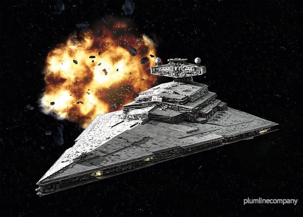 Star Wars Modellkit 1/12300 Imperial Star Destroyer 13 cm - Bild 3