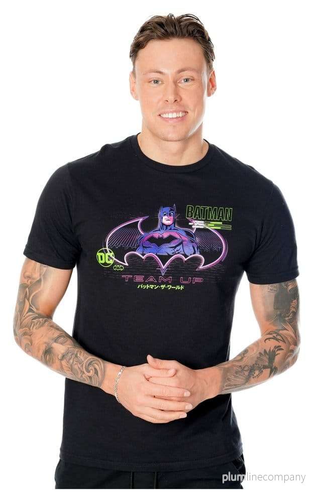 Batman T-shirt Anime Matrix Grid - Bild 2