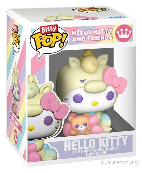 Sanrio Bitty POP! & Accessory vinylfigur 2-pack Hello Kitty med KCHN, 2 cm - Bild 2