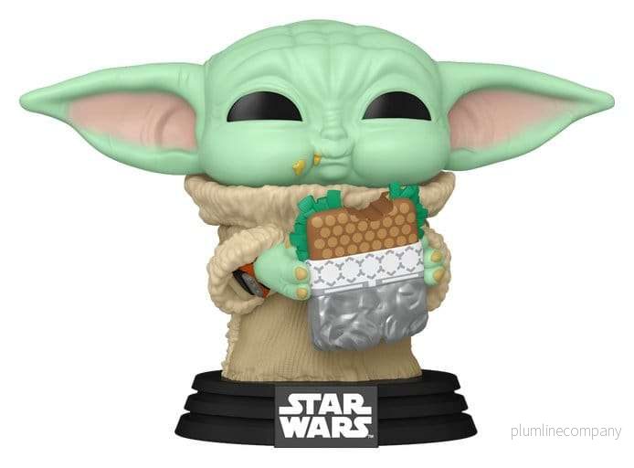 Star Wars: The Mandalorian and Grogu POP! figur Grogu with Sandwich 9 cm Star Wars: The Mandalorian and Grogu POP! figur Grogu with Sandwich 9 cm