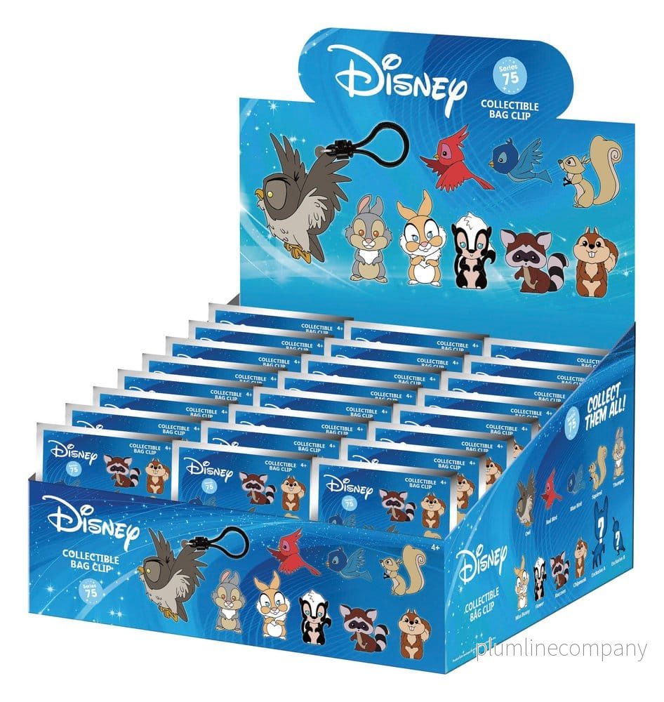 Disney 3D Skumpåsfästen Skogskaraktärer Serie 76 Display (24) Disney 3D Skumpåsfästen Skogskaraktärer Serie 76 Display (24)