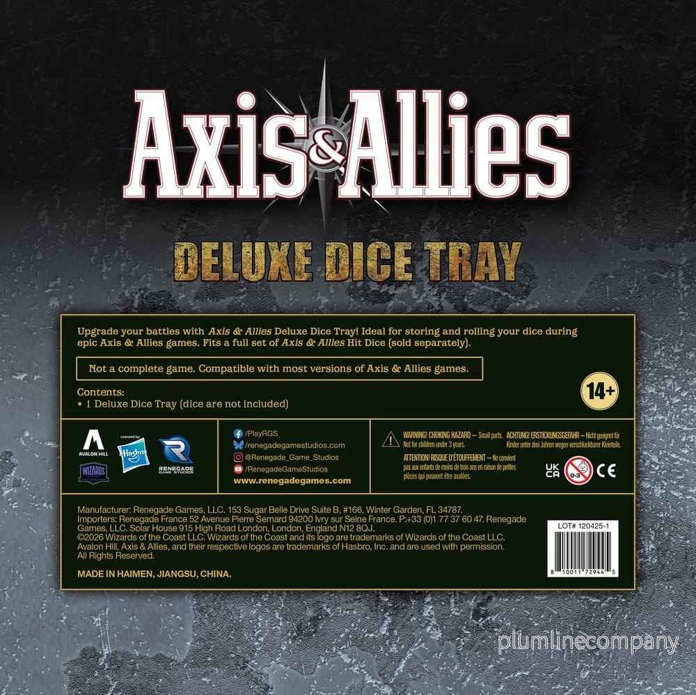 Axis & Allies Deluxe Tärningsbricka på Svenska - Bild 3
