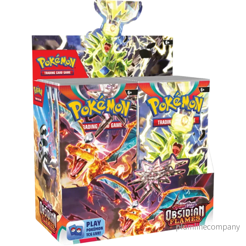 Pokémon Scarlet & Violet: Obsidian Flames Booster Box