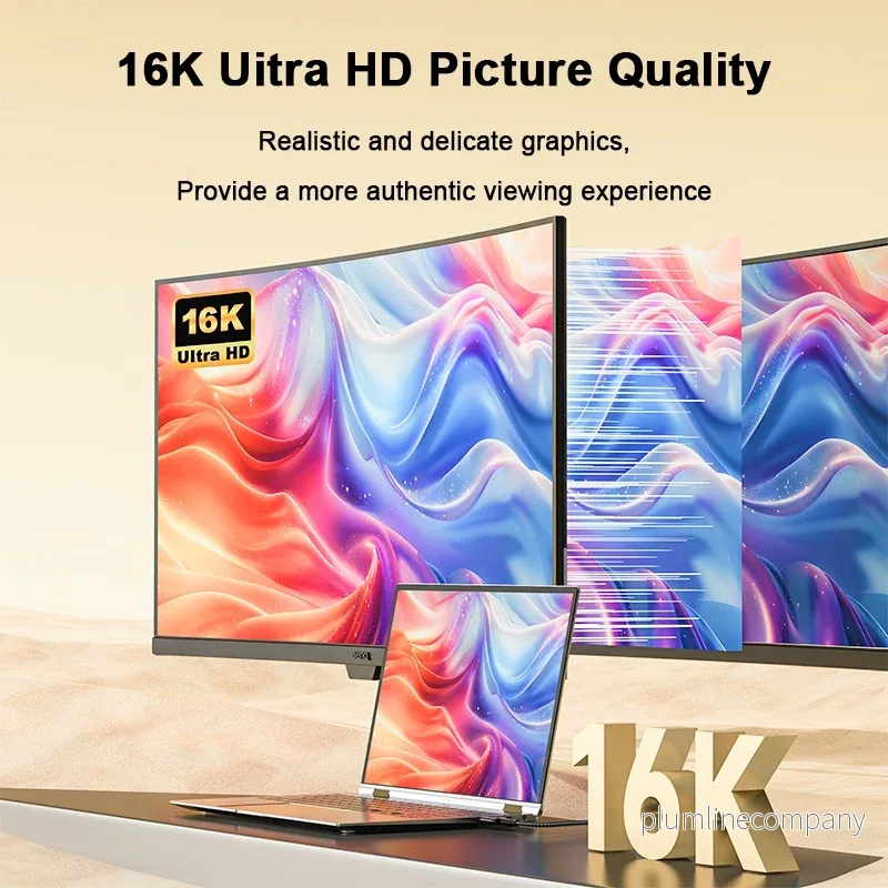 NÖRDIC 2m HDMI 2.2 kabel 96 Gbps, stöd för 16K 60Hz, 8K 240Hz, 4K 480Hz, HDCP 2.2 & 2.3, DTS:X, Dynamic HDR10+ och eARC - Bild 3