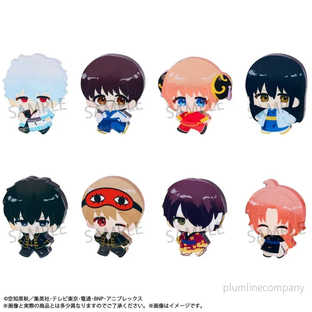 Gintama Karakoro Clear Candy Trading Figure Vol. 2 5 cm Blind Box Sortiment (8)