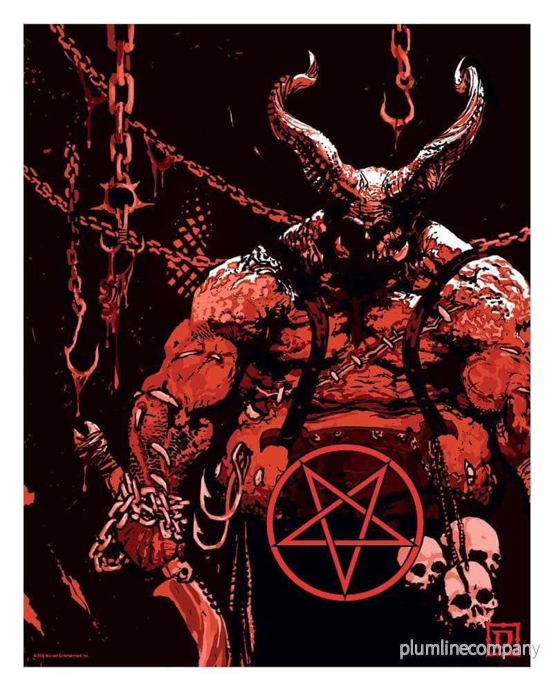 Diablo konsttrycksset med fem litografier Limited Edition 36 x 28 cm - Bild 2