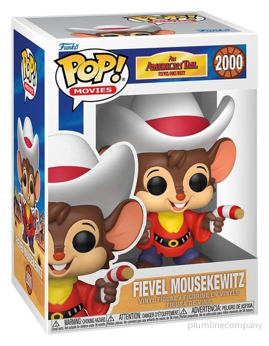 An American Tail: Fievel Goes West POP Figur Fievel Mousekewitz 9 cm - Bild 3
