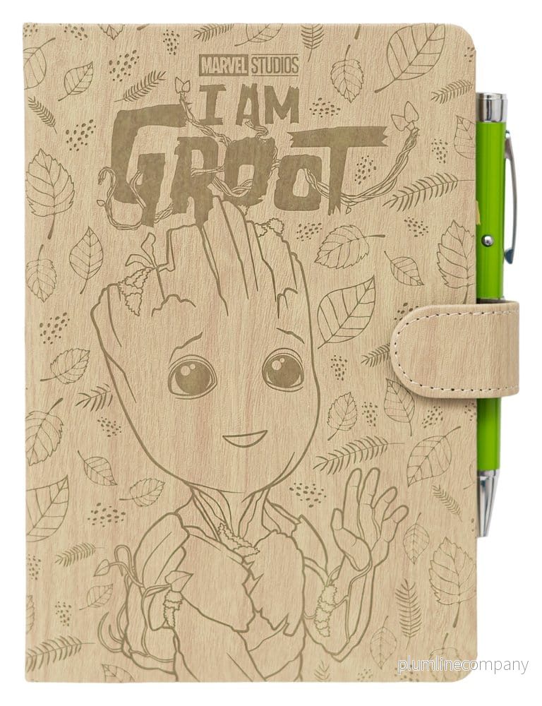 Marvel Premium Anteckningsblock med Projektor Pen Groot A5 Marvel Premium Anteckningsblock med Projektor Pen Groot A5