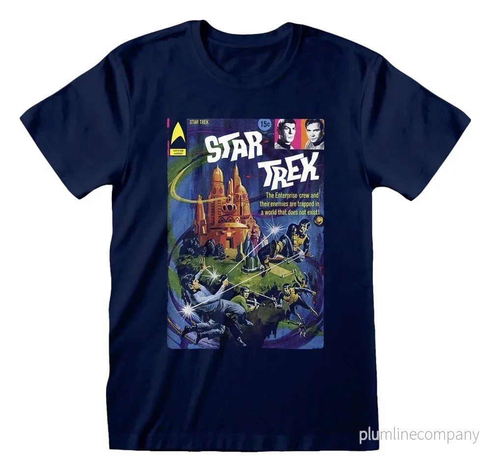Star Trek T-shirt Icke Existerande Värld Star Trek T-shirt Icke Existerande Värld