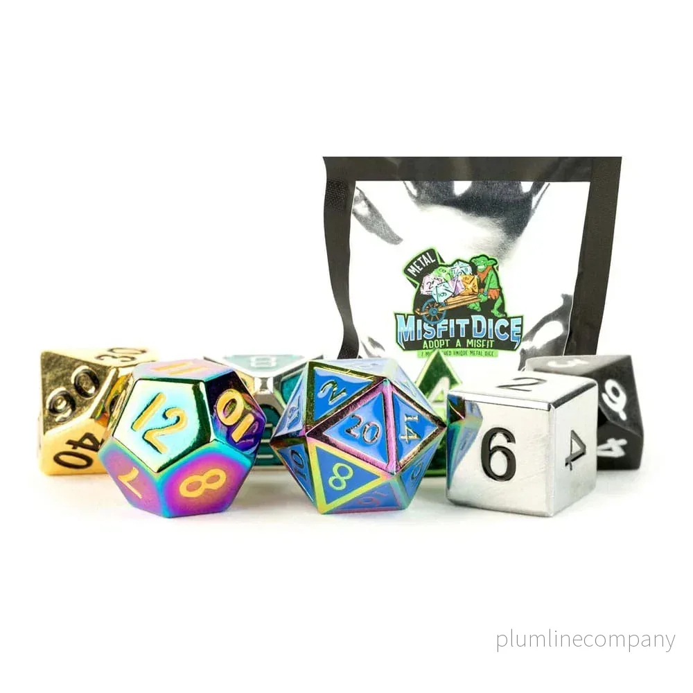 Misfit Dice Set Blind Bag Display - Metallassortiment (12) - Bild 2