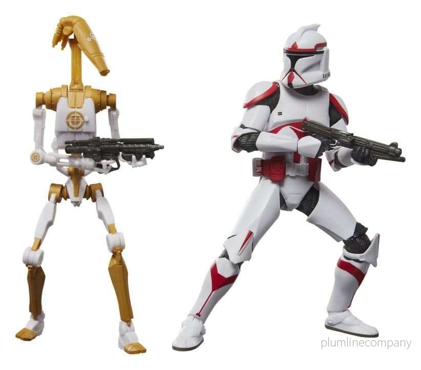 Star Wars: Battlefront II Black Series Action Figure 2-Pack Phase I Assault Trooper & Battle Droid Officer 15 cm Star Wars: Battlefront II Black Series Action Figure 2-Pack Phase I Assault Trooper & Battle Droid Officer 15 cm