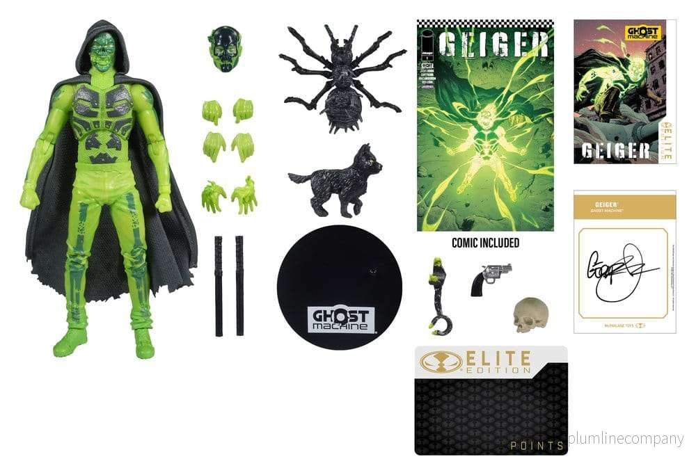 Ghost Machine McFarlane Elite Edition Deluxe Actionfigur Geiger 18 cm - Bild 3