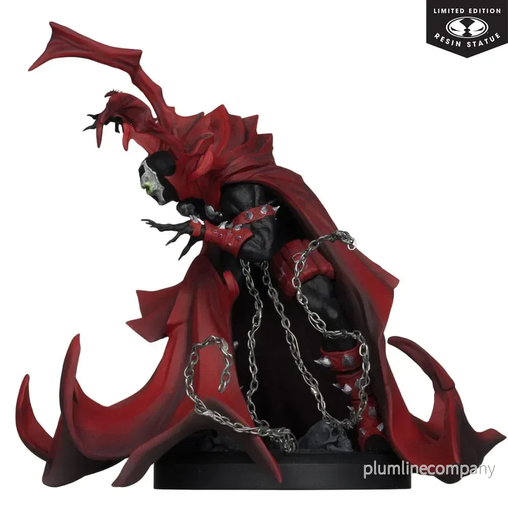 Spawn Figur 1/10 - Inspirerad av Greg Capullos Konst (Svart, Vit & Röd) 21 cm - Bild 3