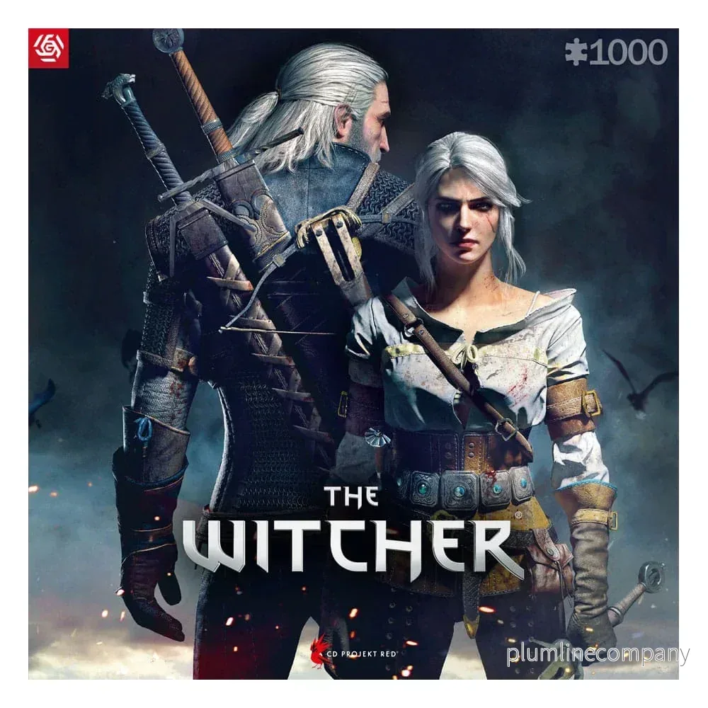The Witcher Gaming Puzzle Geralt & Ciri (1000 bitar) - Bild 2