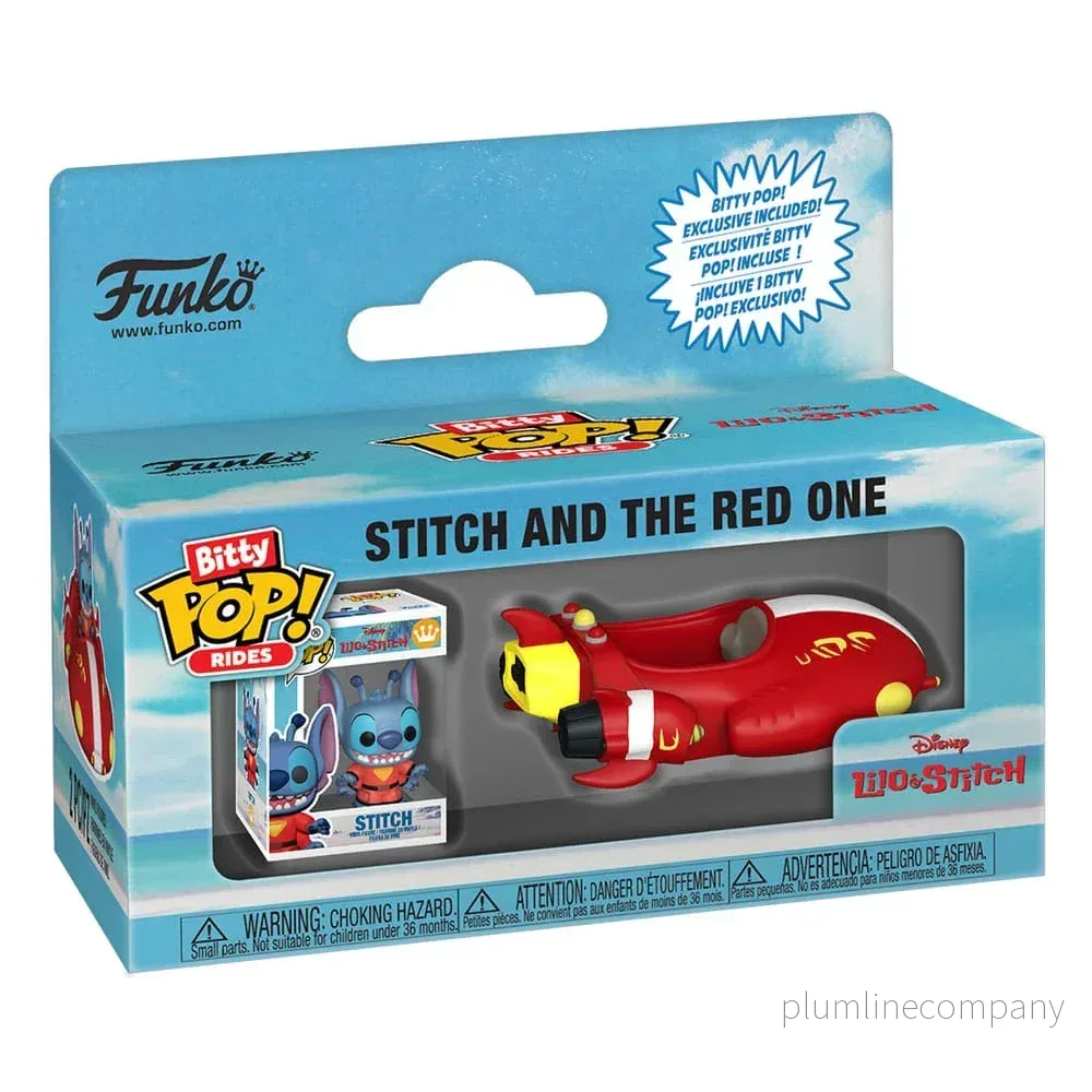 Lilo & Stitch Bitty POP! Rides - Figur Stitch och The Red One - Bild 3
