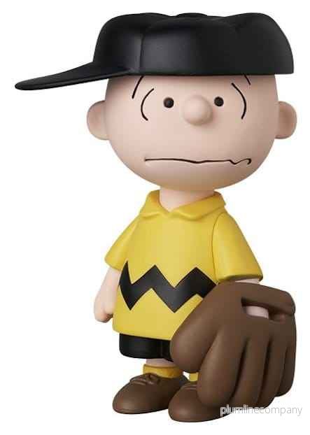 MLB × Peanuts UDF PVC-figur Chicago White Sox Charlie Brown, 9 cm MLB × Peanuts UDF PVC-figur Chicago White Sox Charlie Brown, 9 cm