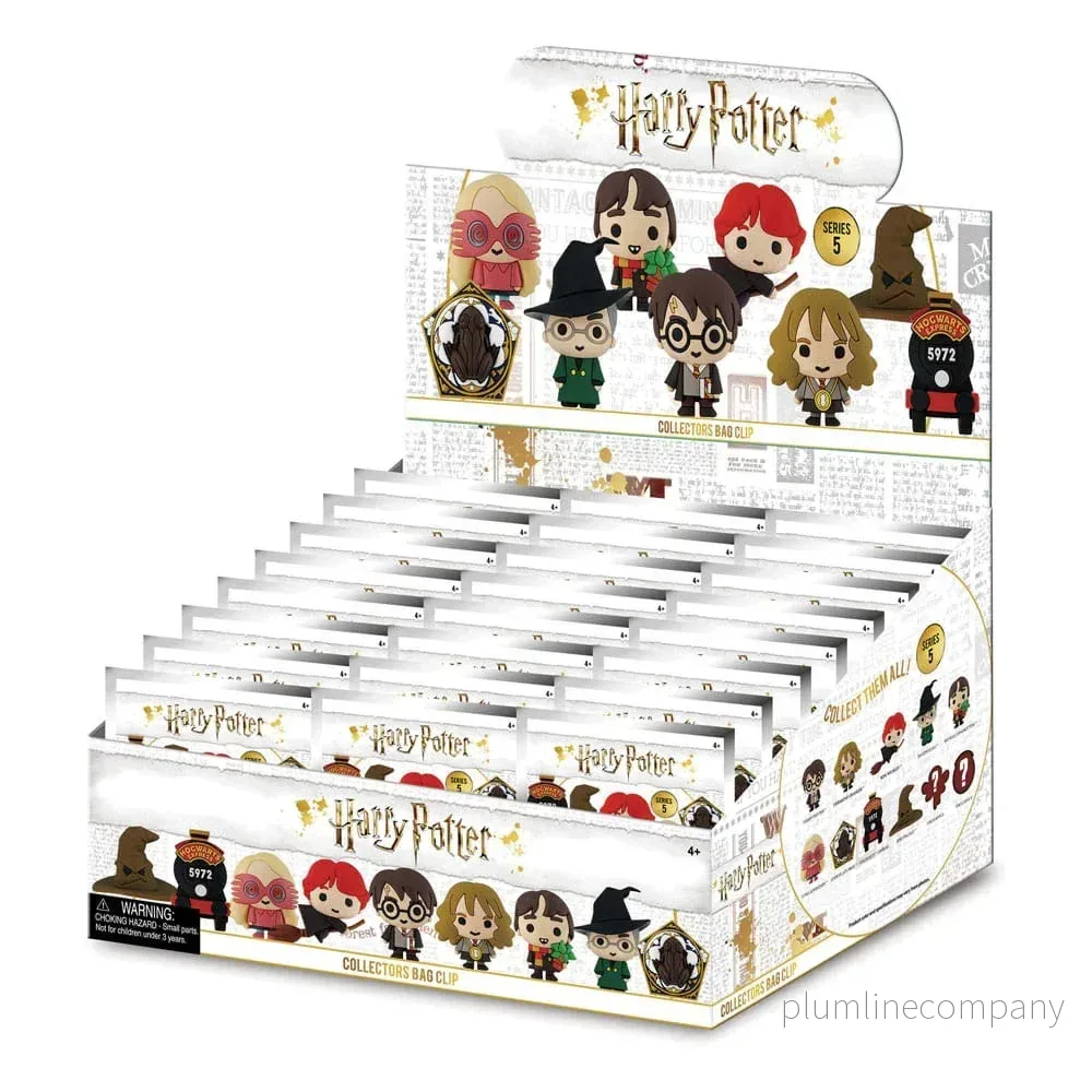 Harry Potter 3D PVC Bag Clips Series 5 Display (24) - Bild 2