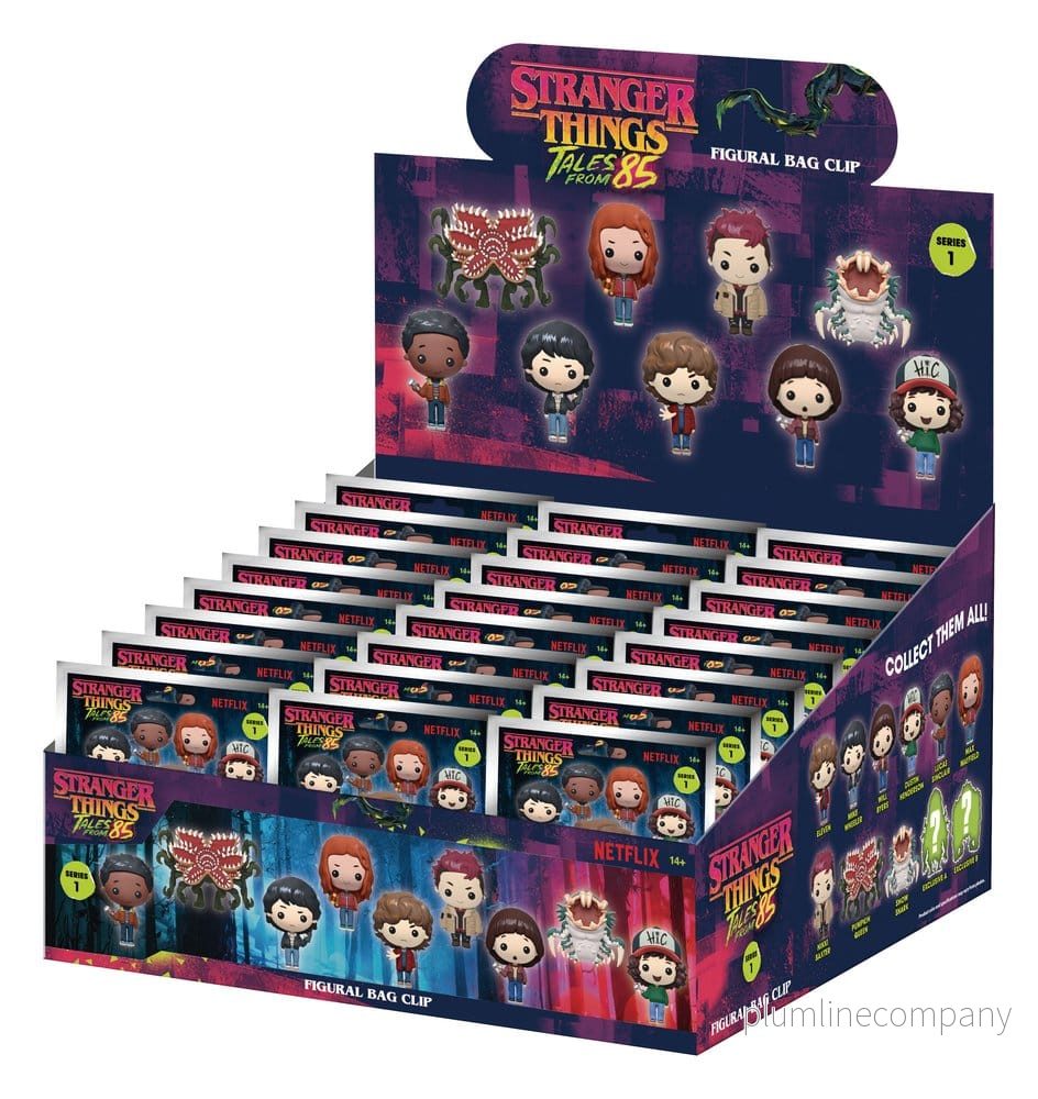 Stranger Things Tales of ’85 3D PVC Förvaringsclips Serie 1 Display (24) Stranger Things Tales of ’85 3D PVC Förvaringsclips Serie 1 Display (24)