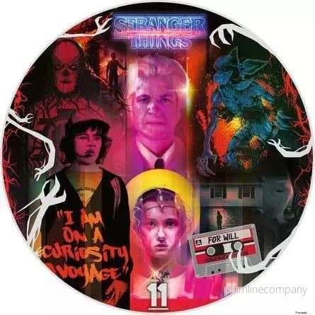Stranger Things Rund Jigsaw Puzzle - Friends Don't Lie (500 bitar) - Bild 3