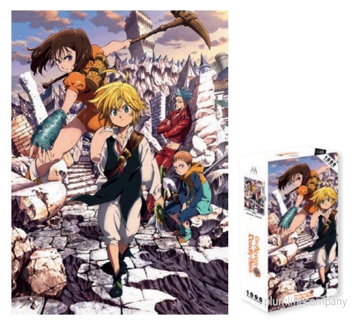 The Seven Deadly Sins: Pussel med 1000 bitar The Seven Deadly Sins: Pussel med 1000 bitar