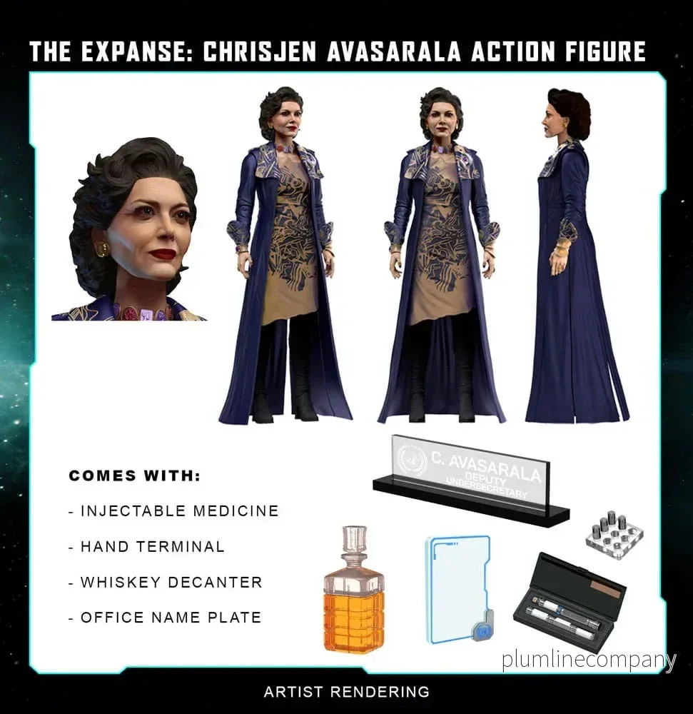 The Expanse Action Figur Chrisjen Avasarala 20 cm The Expanse Action Figur Chrisjen Avasarala 20 cm