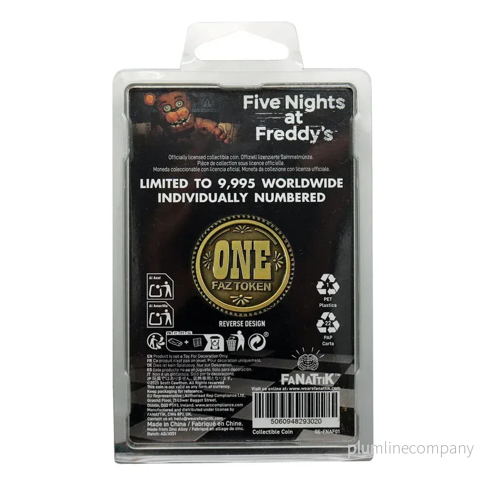 Five Nights at Freddy's Collectable Coin - Faz Token Limited Edition - Bild 3