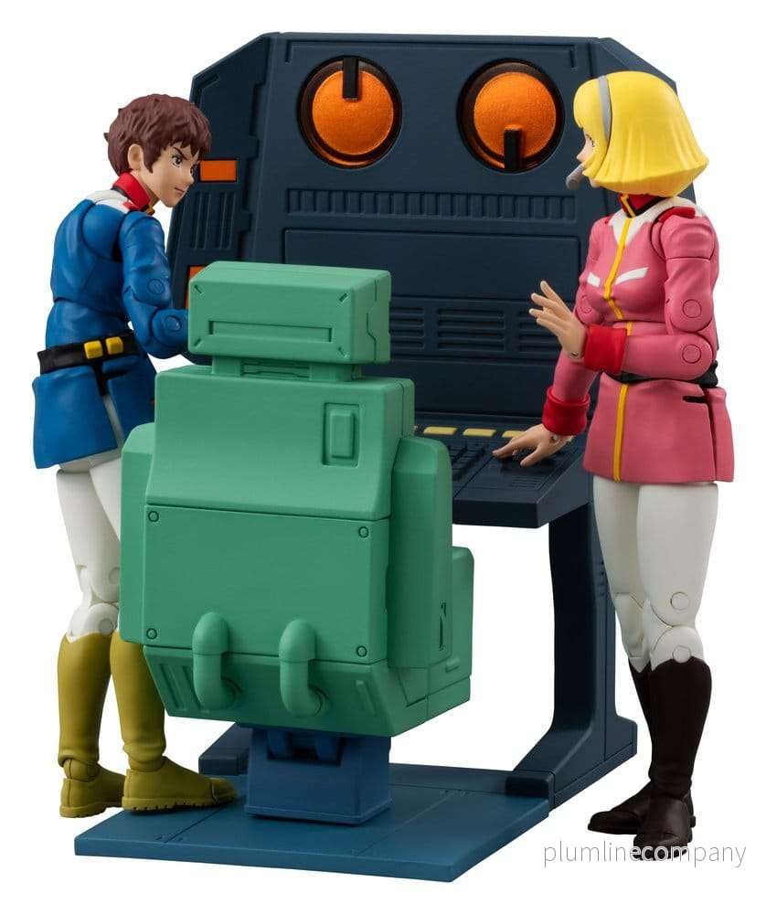 Mobile Suit Gundam G.M.G. Collection EX Diorama White Base Bridge Radio Operator Desk Set 10 cm (med gåva) Mobile Suit Gundam G.M.G. Collection EX Diorama White Base Bridge Radio Operator Desk Set 10 cm (med gåva)