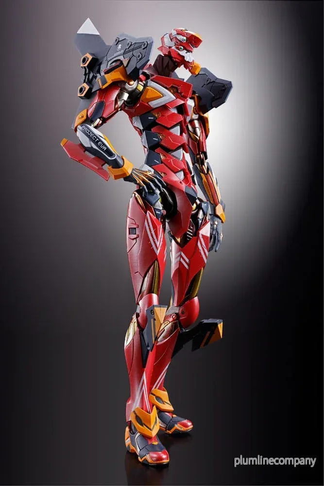 Neon Genesis Evangelion Metal Build Action Figur Eva Production Model-02 30th med Spear of Cassius – 22 cm