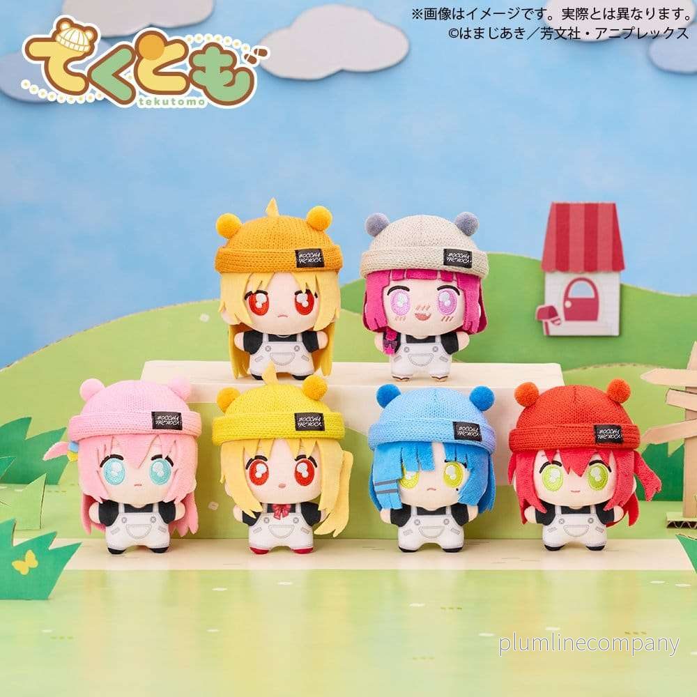 Bocchi the Rock! tekutomo mjuk nyckelring Blind Box Display (6) - Bild 2