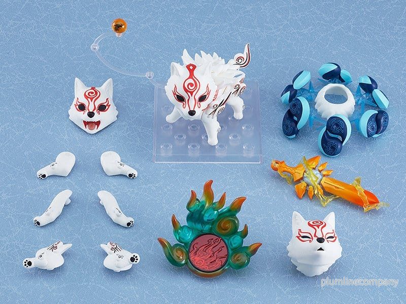 Okami Nendoroid Actionfigur Shiranui DX Edition 10 cm - Bild 3