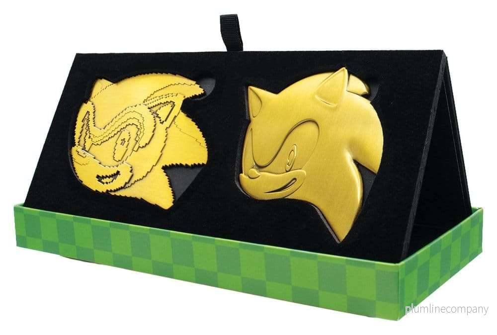 Sonic the Hedgehog Medallion Set 35th Anniversary Then & Now Limited Edition Sonic the Hedgehog Medallion Set 35th Anniversary Then & Now Limited Edition