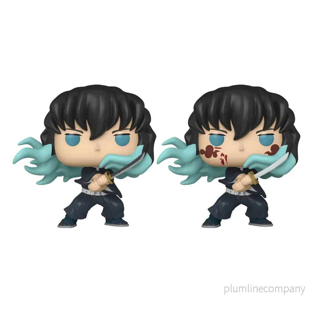 Demon Slayer: Kimetsu no Yaiba Muichiro POP! Vinyl Figur 6-pack – 5x vanliga versioner och 1x Chase Demon Slayer: Kimetsu no Yaiba Muichiro POP! Vinyl Figur 6-pack – 5x vanliga versioner och 1x Chase