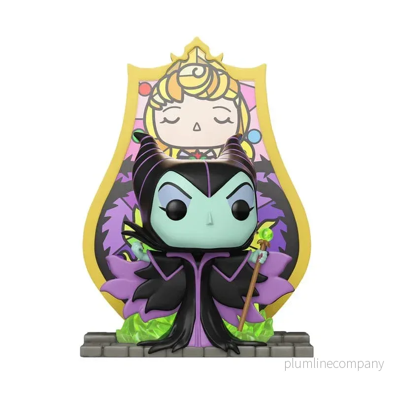Disney POP! Deluxe Figur Maleficent (Glas) 9 cm Disney POP! Deluxe Figur Maleficent (Glas) 9 cm