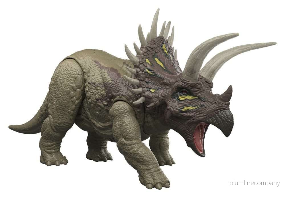 Jurassic World: Survival actionfigur Wild Roar Triceratops 31 cm Jurassic World: Survival actionfigur Wild Roar Triceratops 31 cm