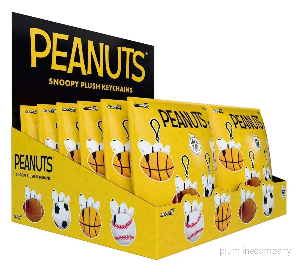 Peanuts Super Duper Gosedjur Nyckelring Blind Bags Våg 1A Display (12) Peanuts Super Duper Gosedjur Nyckelring Blind Bags Våg 1A Display (12)