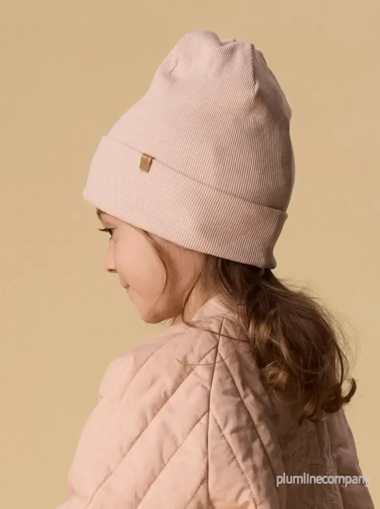Tunn bomullsmössa - NMNLAMOE LO HAT LIL - Cameo Rose - Bild 2