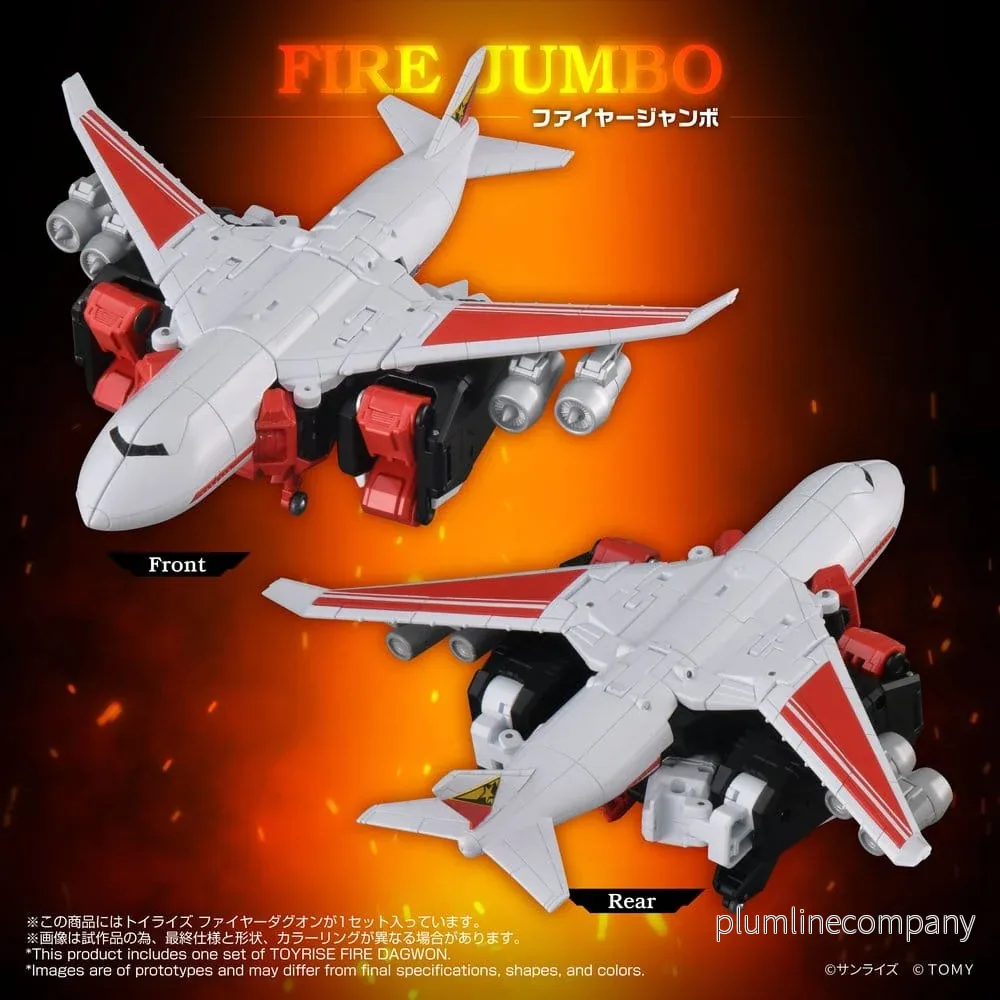 Brave Command Dagwon Toyrise Actionfigur Fire Dagwon 18 cm - Bild 3
